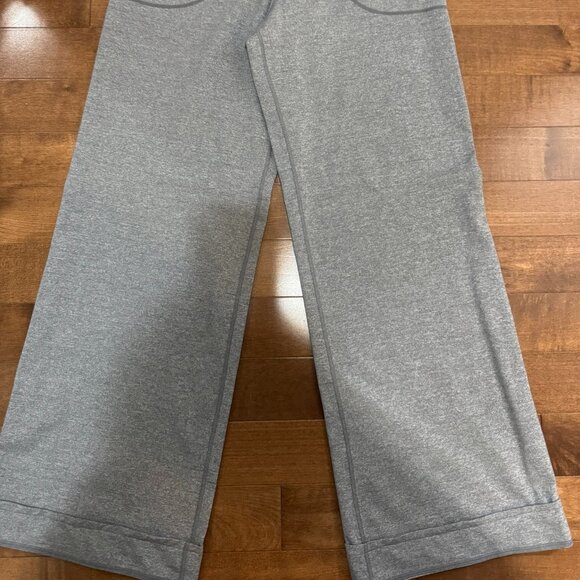 Lululemon Gray Wide-Leg Sweatpants (Altered Hem) - Picture 2 of 4